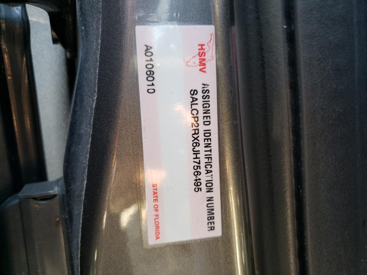 Photo 10 from auction – 2018 LAND ROVER DISCOVERY with VIN SALCP2RX6JH756495