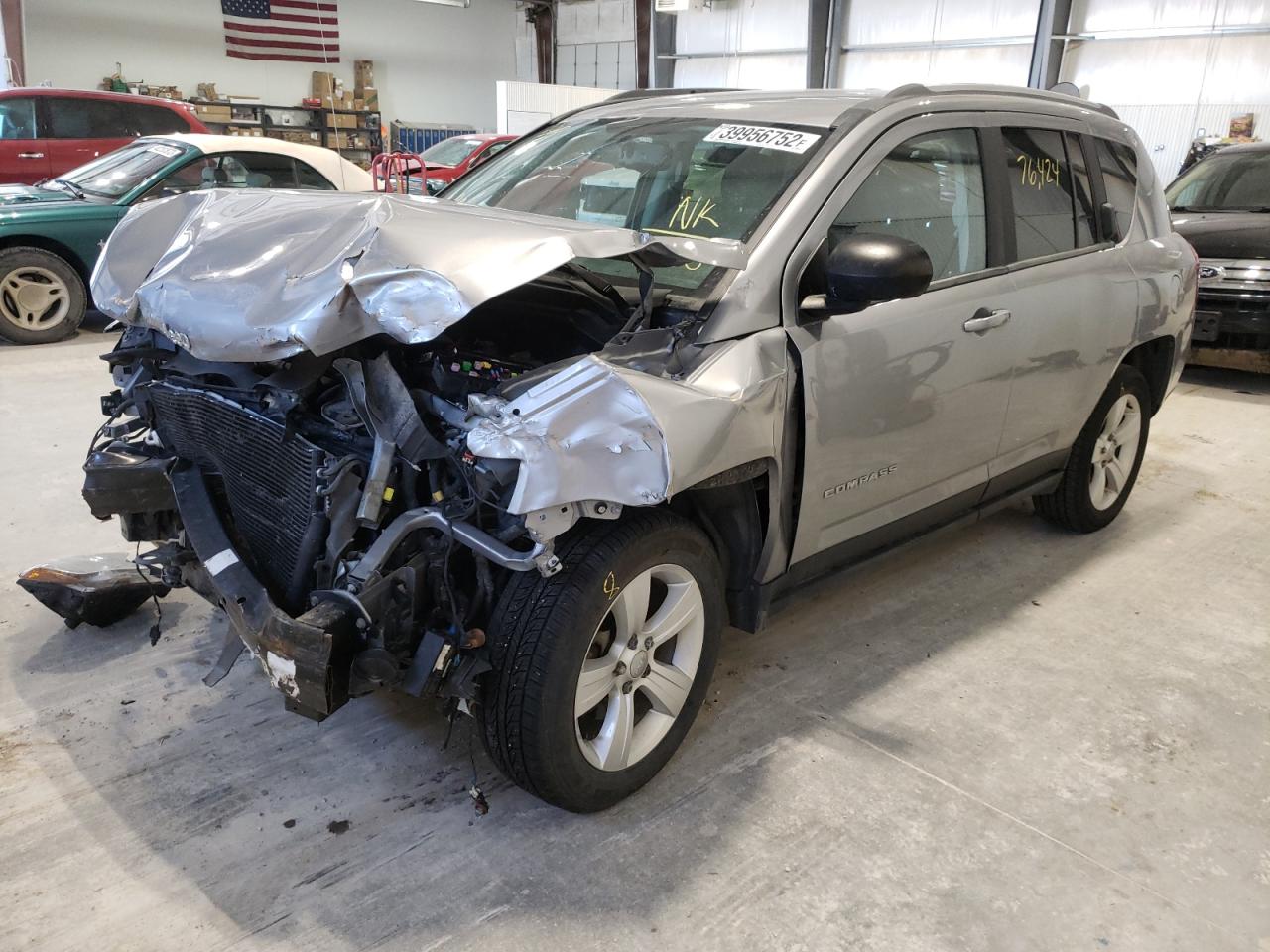 Photo 2 from auction – 2017 JEEP COMPASS SP with VIN 1C4NJCBA8HD147150