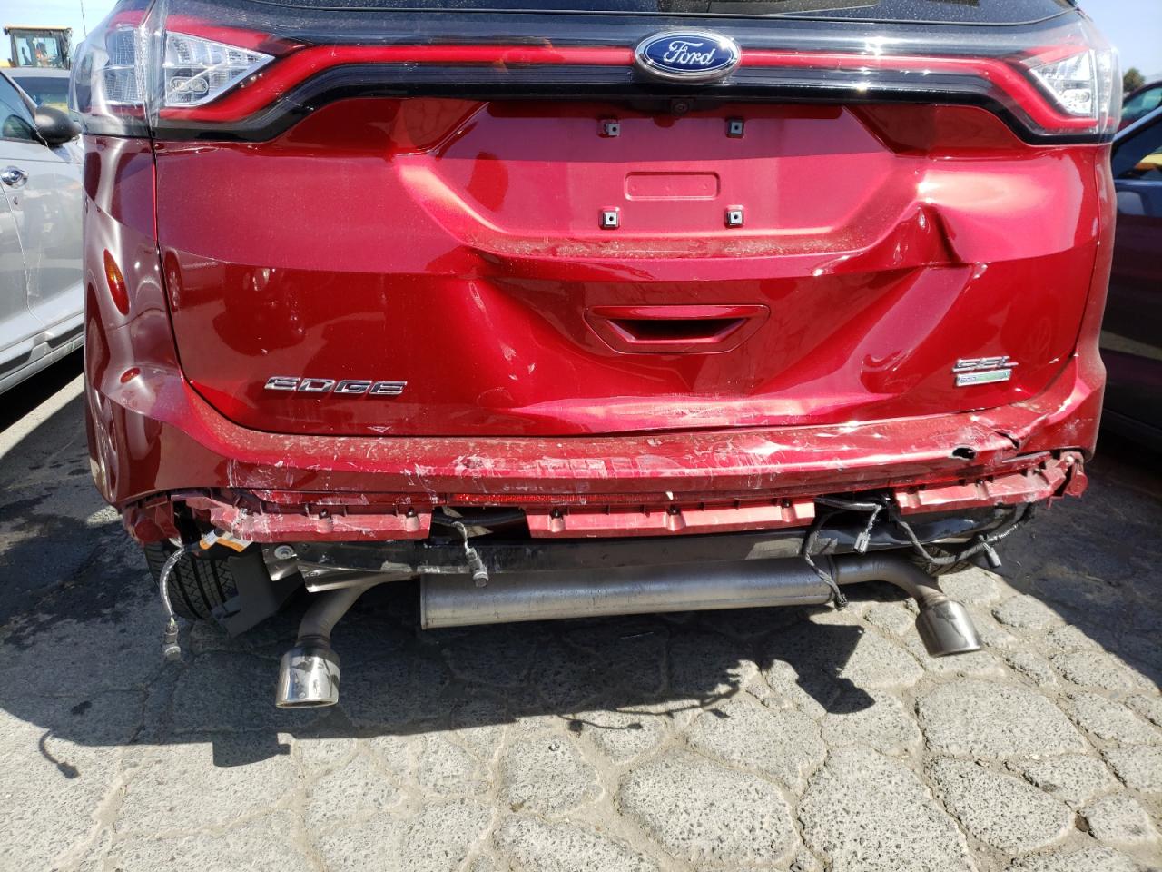 Photo 9 from auction – 2018 FORD EDGE SEL with VIN 2FMPK3J97JBC07214