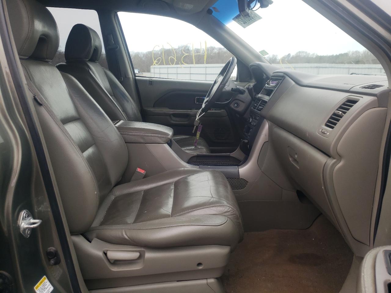 Photo 5 from auction – 2007 HONDA PILOT EXL with VIN 5FNYF28567B008564
