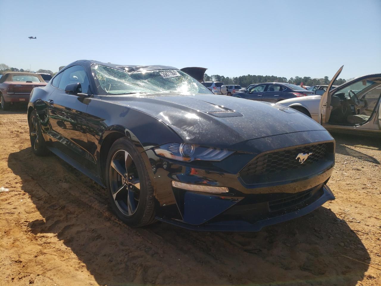 FORD MUSTANG 2019 with VIN 1FA6P8TH3K5185663 - Photo from auction