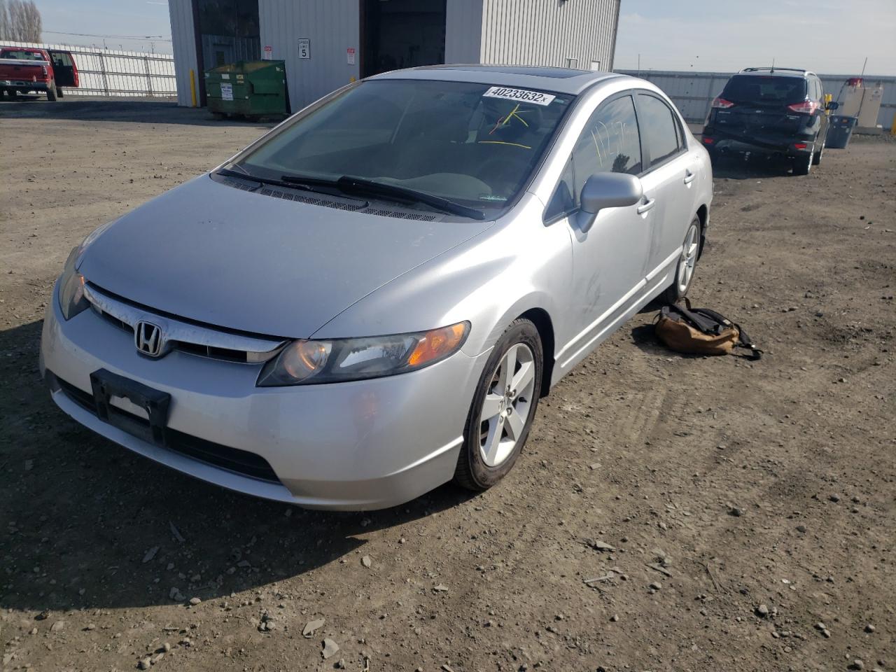 Photo 2 from auction – 2007 HONDA CIVIC EX with VIN 1HGFA16817L103254