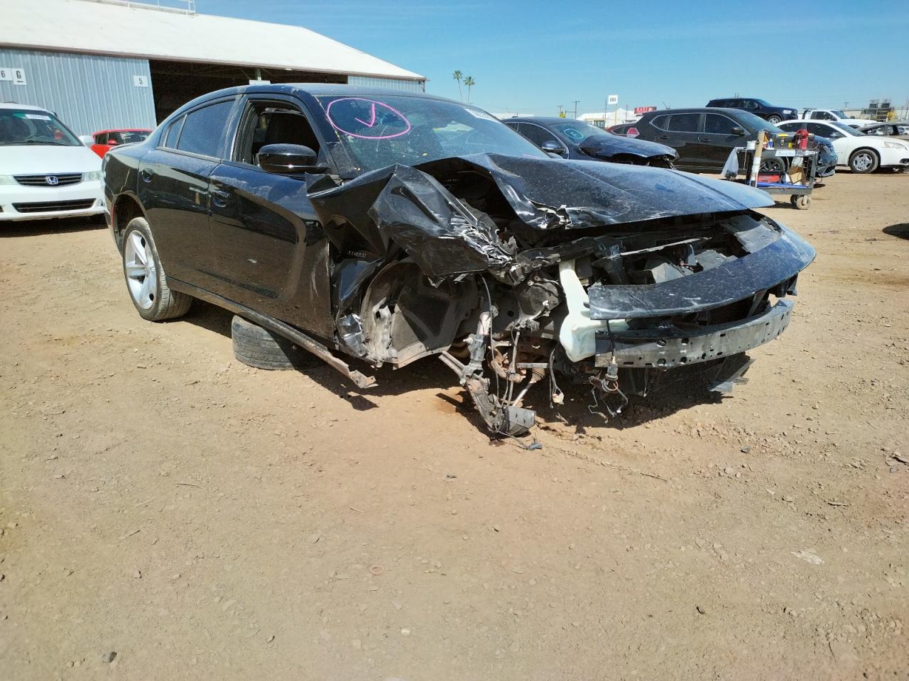 Photo 9 from auction – 2018 DODGE CHARGER R/ with VIN 2C3CDXCT3JH156843