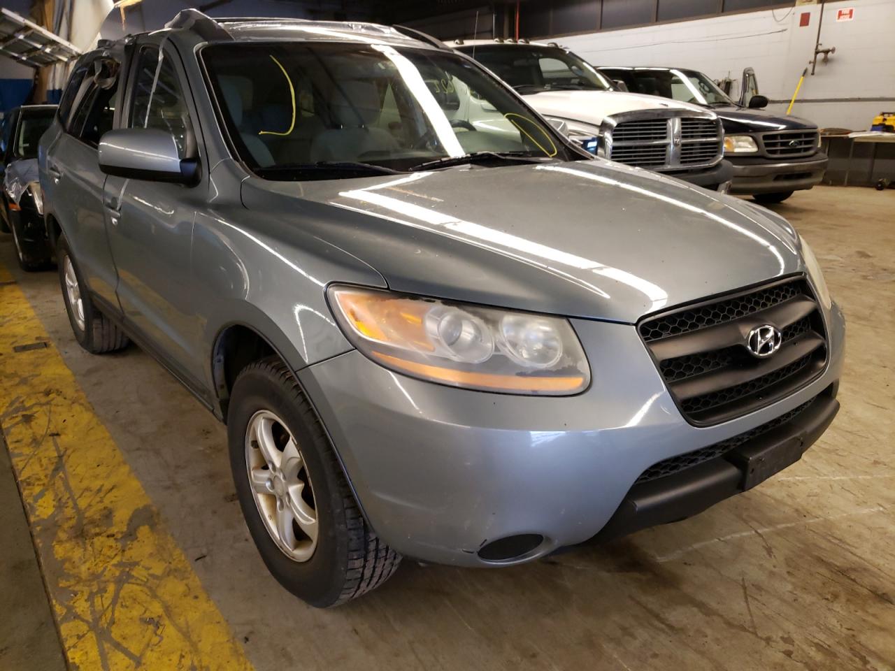 HYUNDAI SANTA FE G 2008 with VIN 5NMSG13D28H196608 - Photo from auction