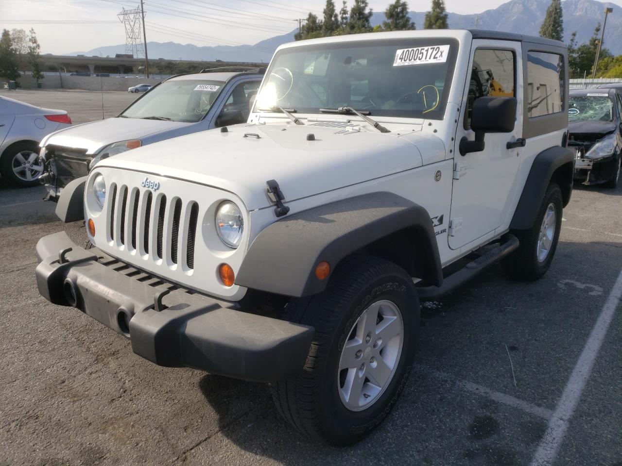 Photo 2 from auction – 2008 JEEP WRANGLER X with VIN 1J4FA24108L558179