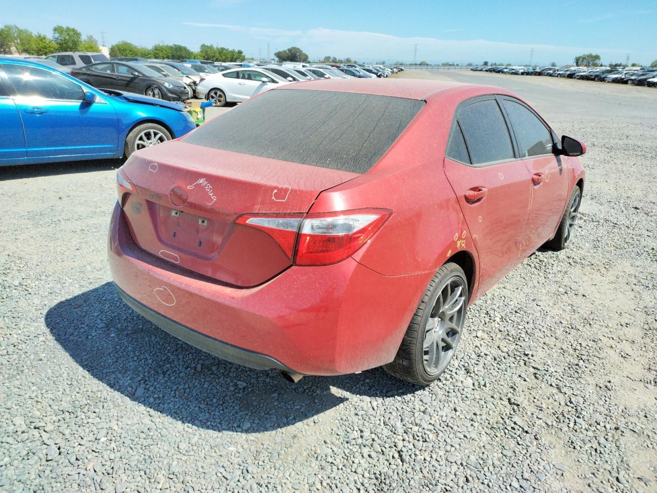Photo 4 from auction – 2015 TOYOTA COROLLA L with VIN 5YFBURHE7FP225726