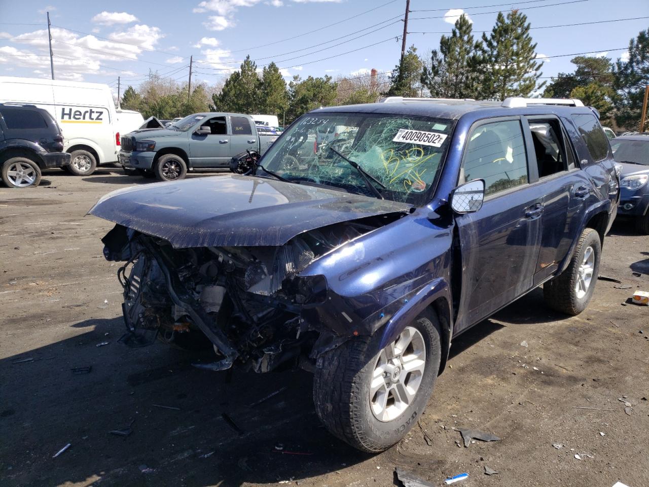 Photo 2 from auction – 2017 TOYOTA 4RUNNER SR with VIN JTEBU5JR8H5409560
