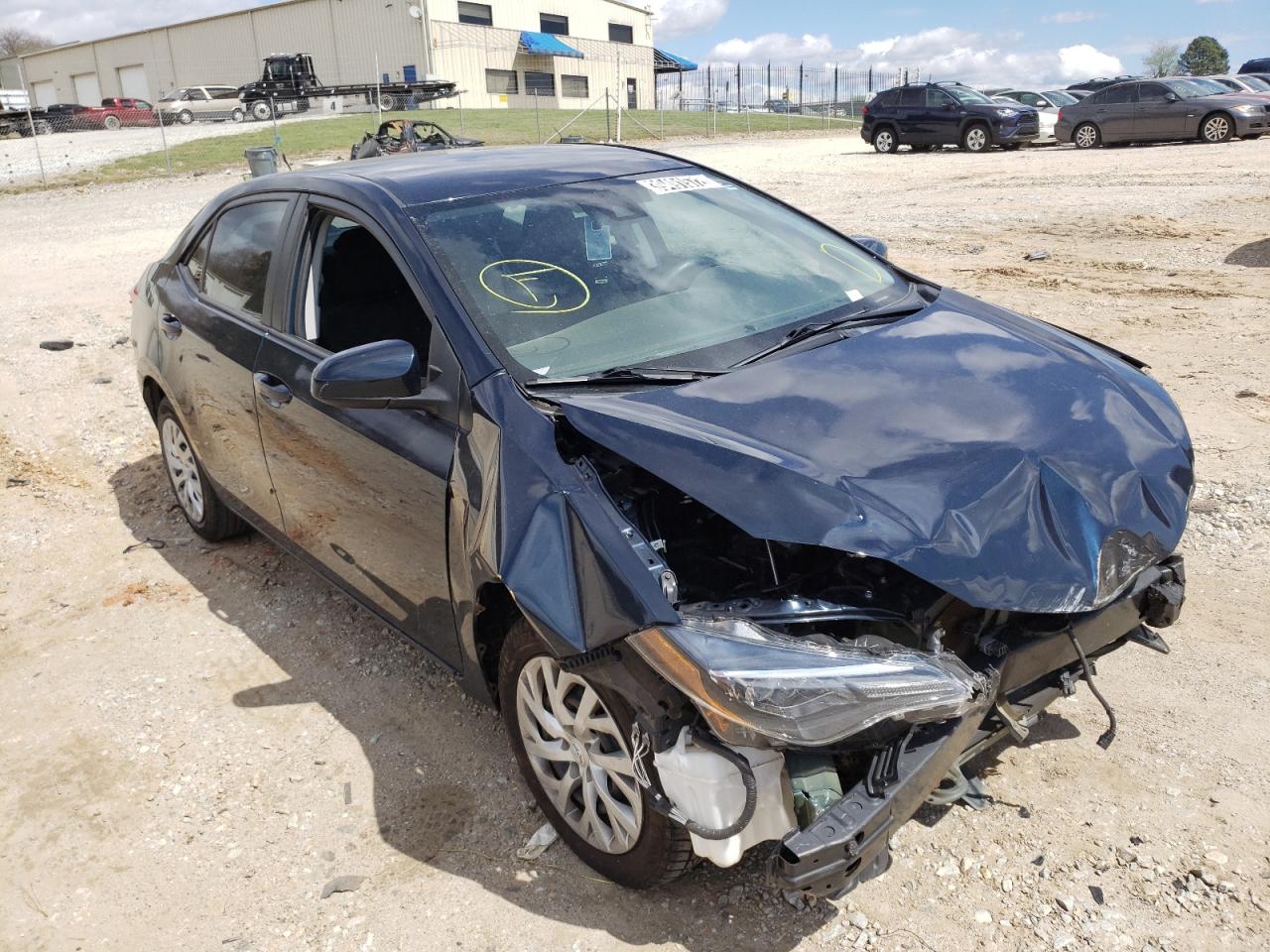 Photo 1 from auction – 2018 TOYOTA COROLLA L with VIN 5YFBURHE0JP839154