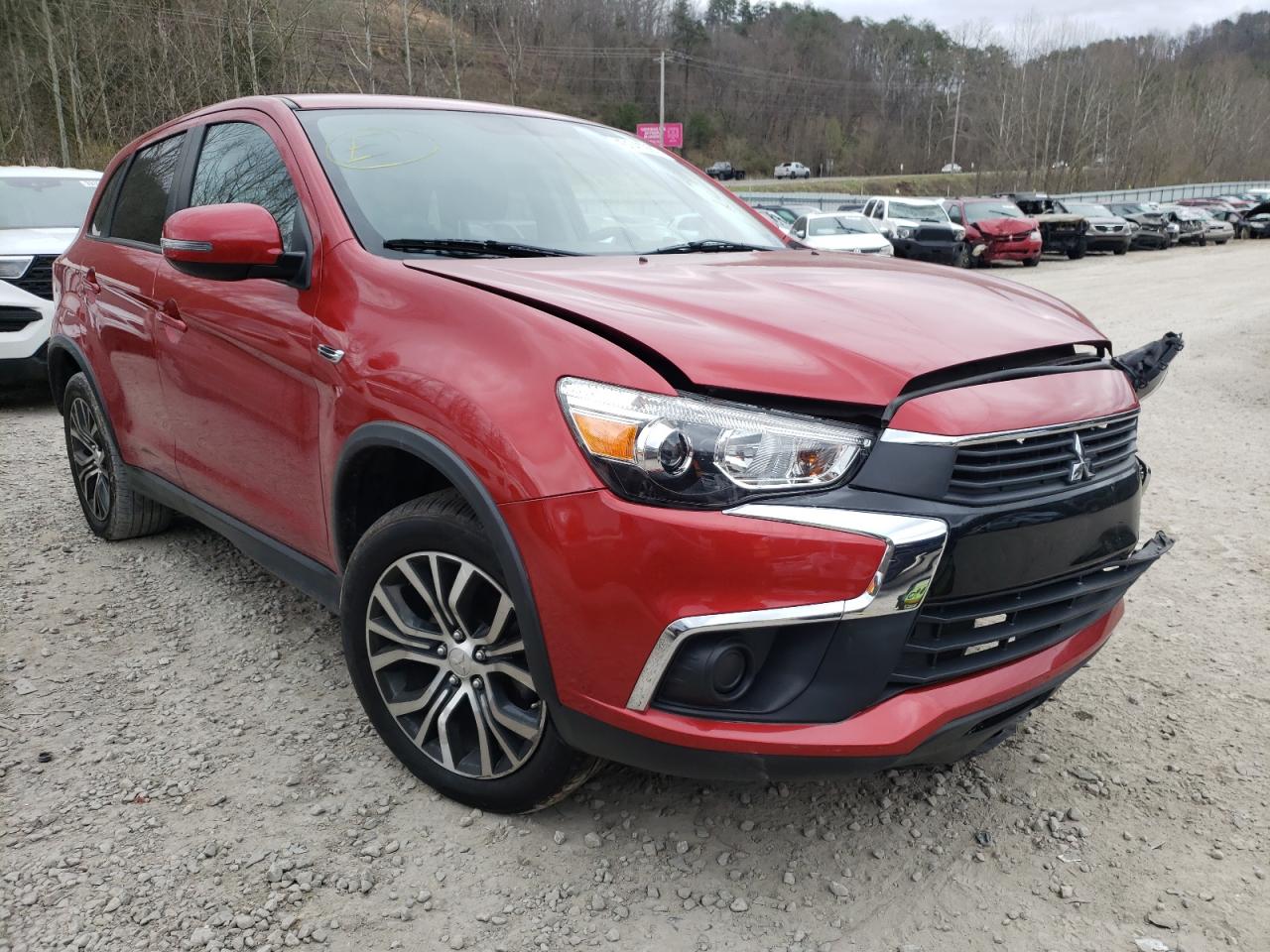 MITSUBISHI OUTLANDER 2017 with VIN JA4AP3AUXHZ044057 - Photo from auction