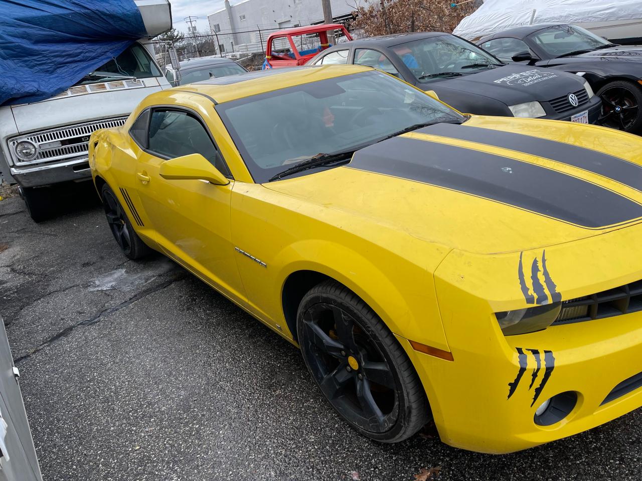 CHEVROLET CAMARO LT 2010 with VIN 2G1FG1EV5A9100546 - Photo from auction