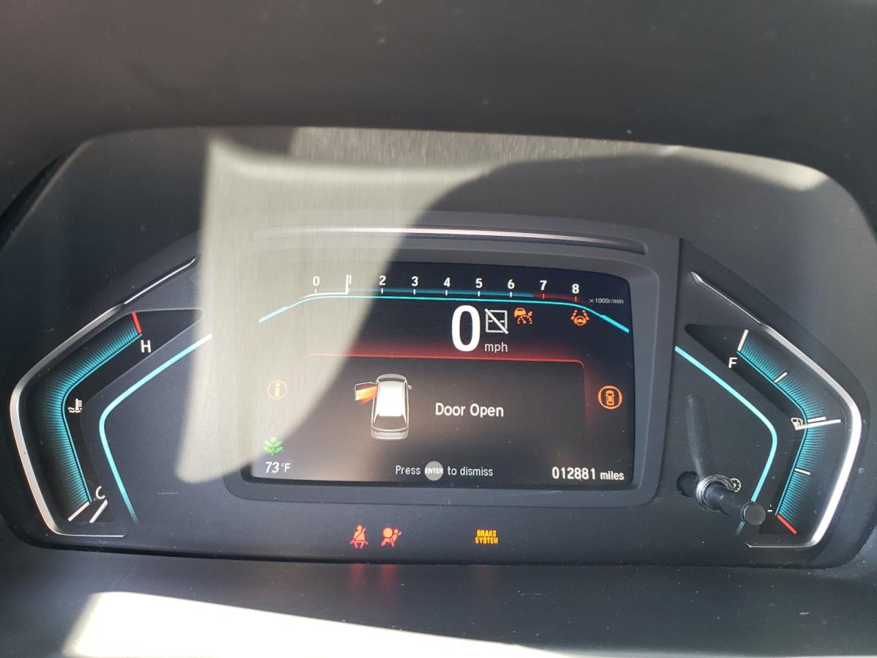 Photo 8 from auction – 2021 HONDA ODYSSEY EX with VIN 5FNRL6H79MB030530