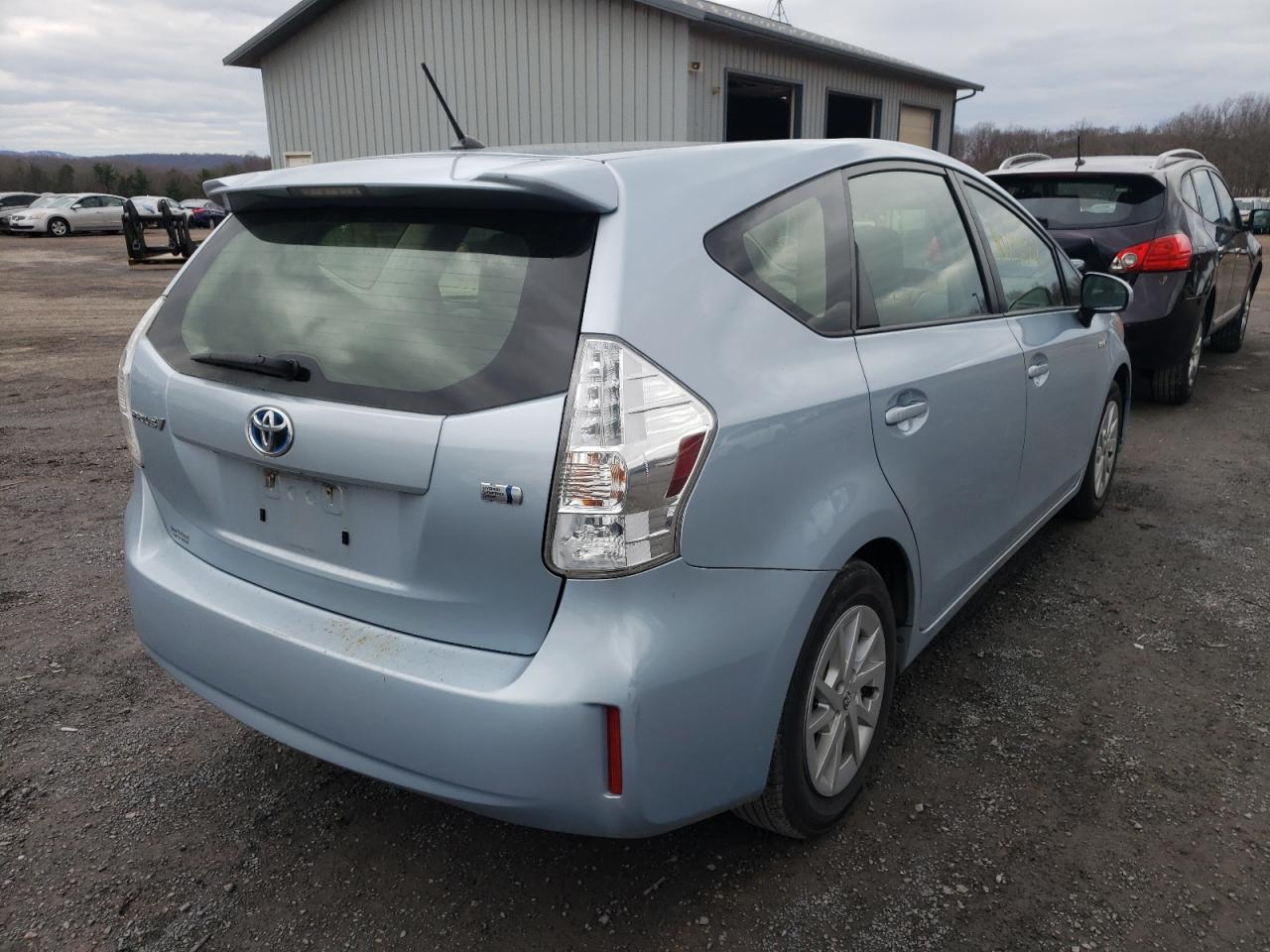 Photo 4 from auction – 2013 TOYOTA PRIUS V with VIN JTDZN3EU6D3206109