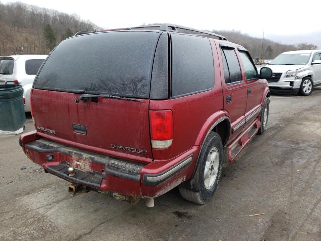 Photo 4 from auction – 1998 CHEVROLET BLAZER with VIN 1GNDT13W5W2107757
