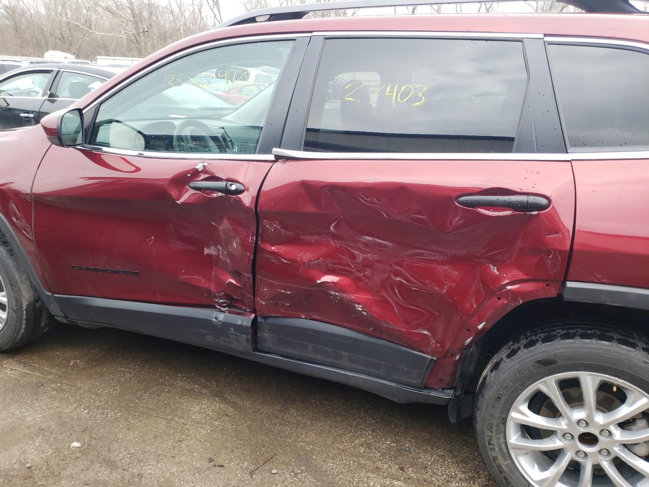 Photo 9 from auction – 2019 JEEP CHEROKEE L with VIN 1C4PJLCB9KD122751