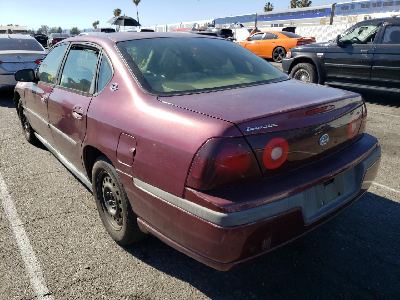 Photo 3 from auction – 2002 CHEVROLET IMPALA with VIN 2G1WF55E129201935
