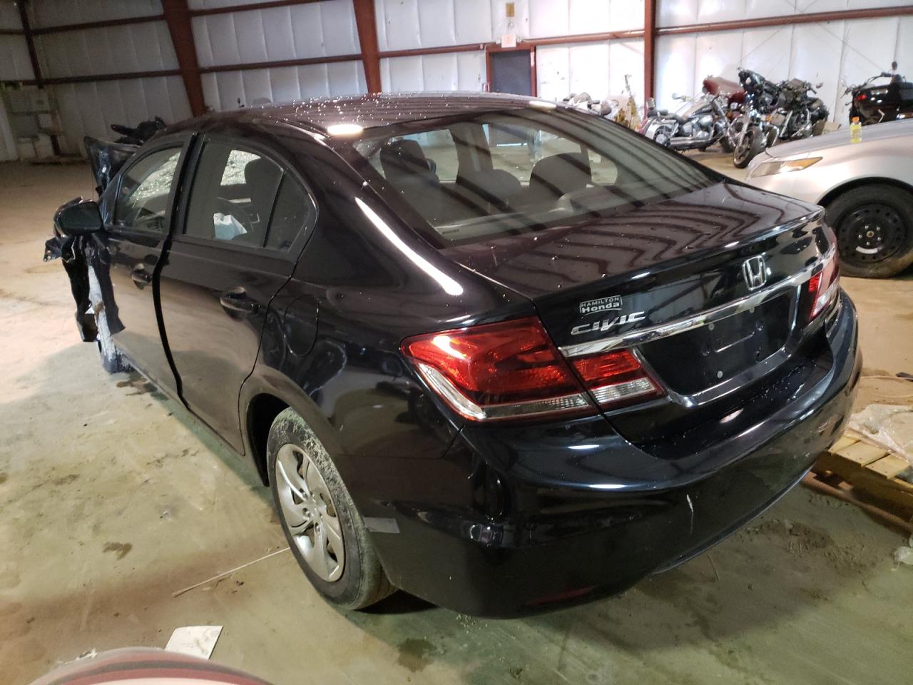 Photo 3 from auction – 2014 HONDA CIVIC LX with VIN 2HGFB2F54EH541401