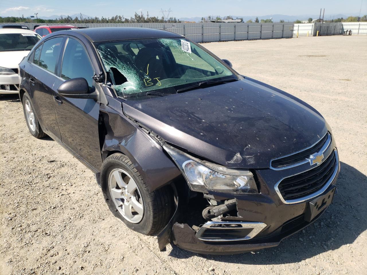 CHEVROLET CRUZE LT 2015 with VIN 1G1PC5SB2F7268302 - Photo from auction
