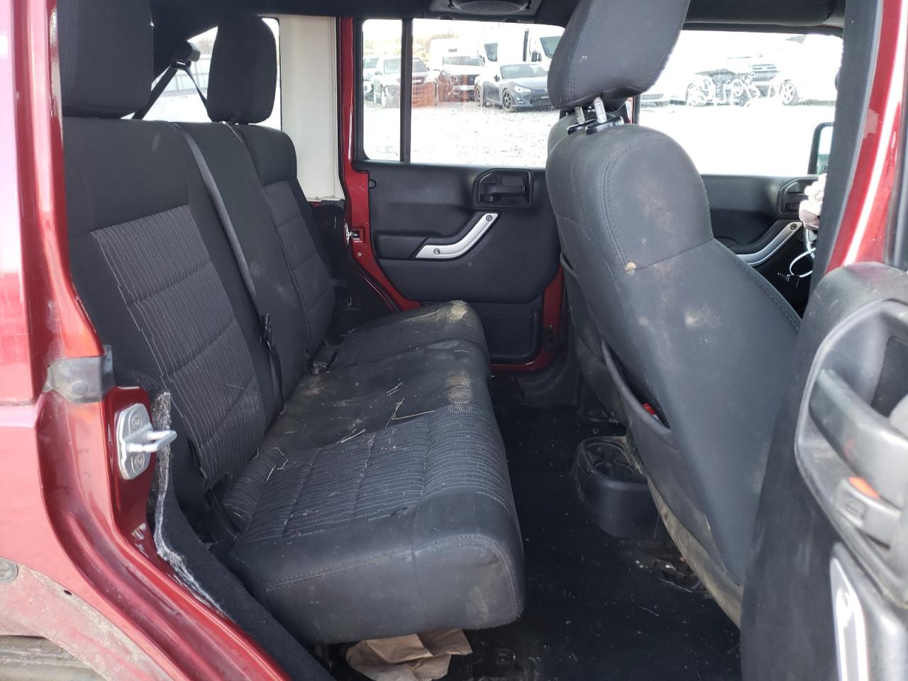 Photo 6 from auction – 2012 JEEP WRANGLER U with VIN 1C4BJWEG2CL124949