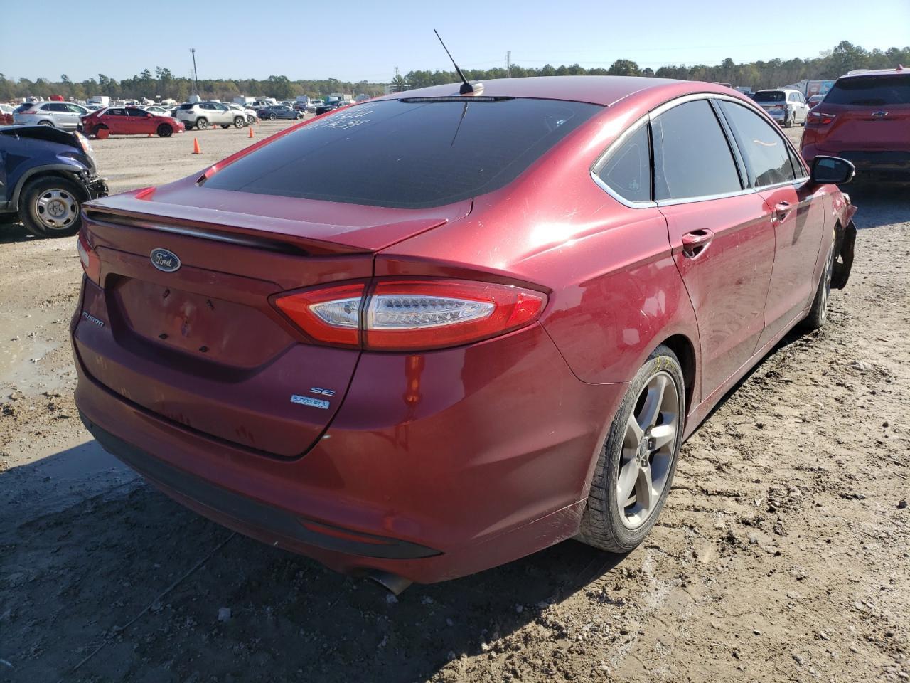 Photo 4 from auction – 2014 FORD FUSION SE with VIN 3FA6P0HD4ER226598