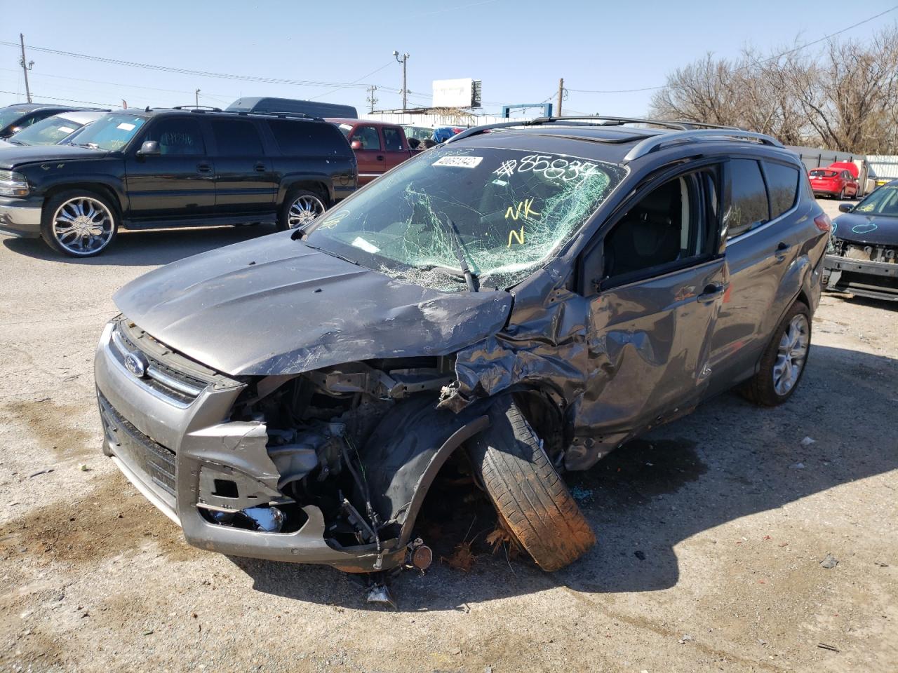 Photo 2 from auction – 2013 FORD ESCAPE TIT with VIN 1FMCU0J93DUD85837