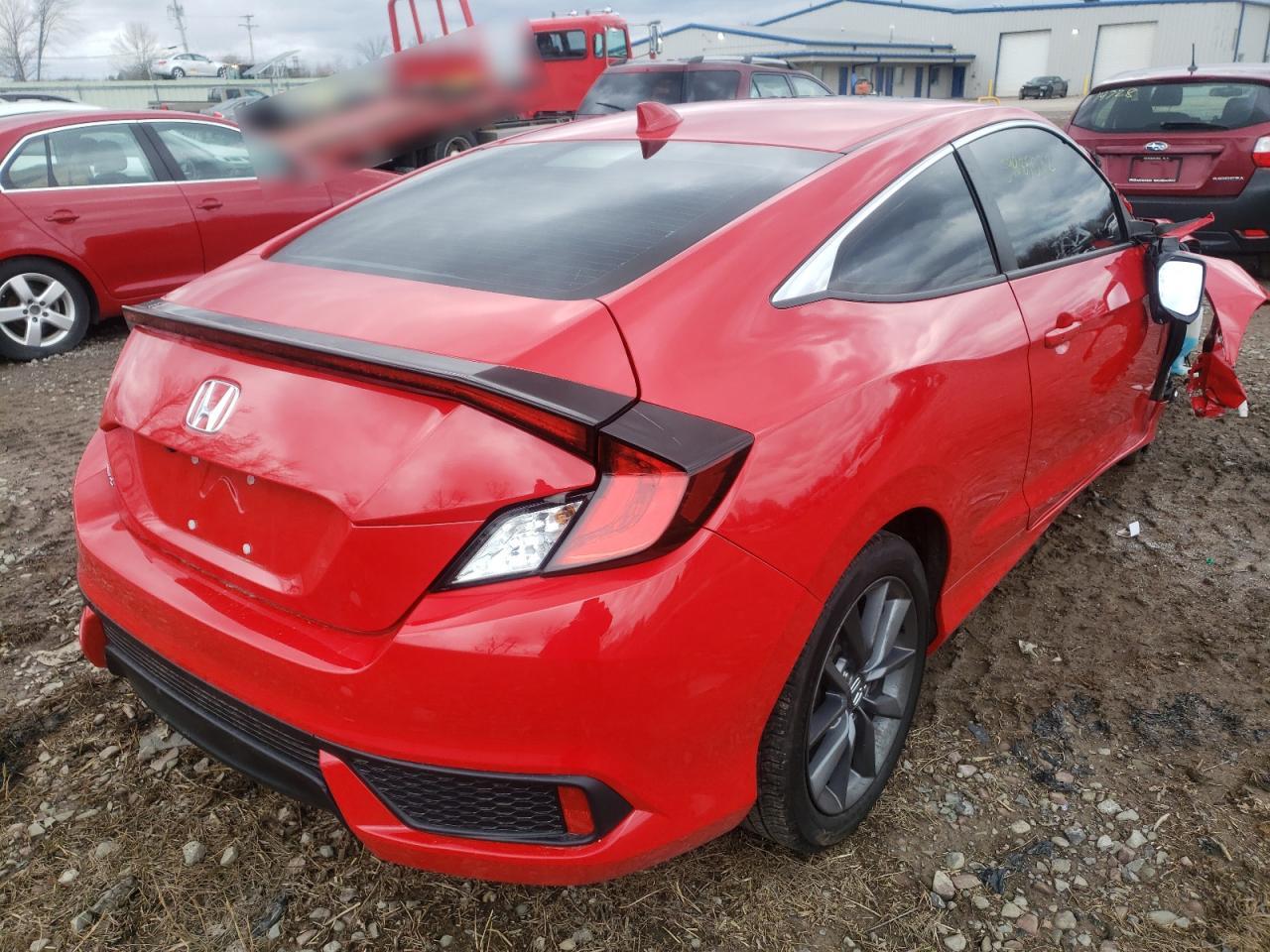 Photo 4 from auction – 2019 HONDA CIVIC EX with VIN 2HGFC3B39KH352603