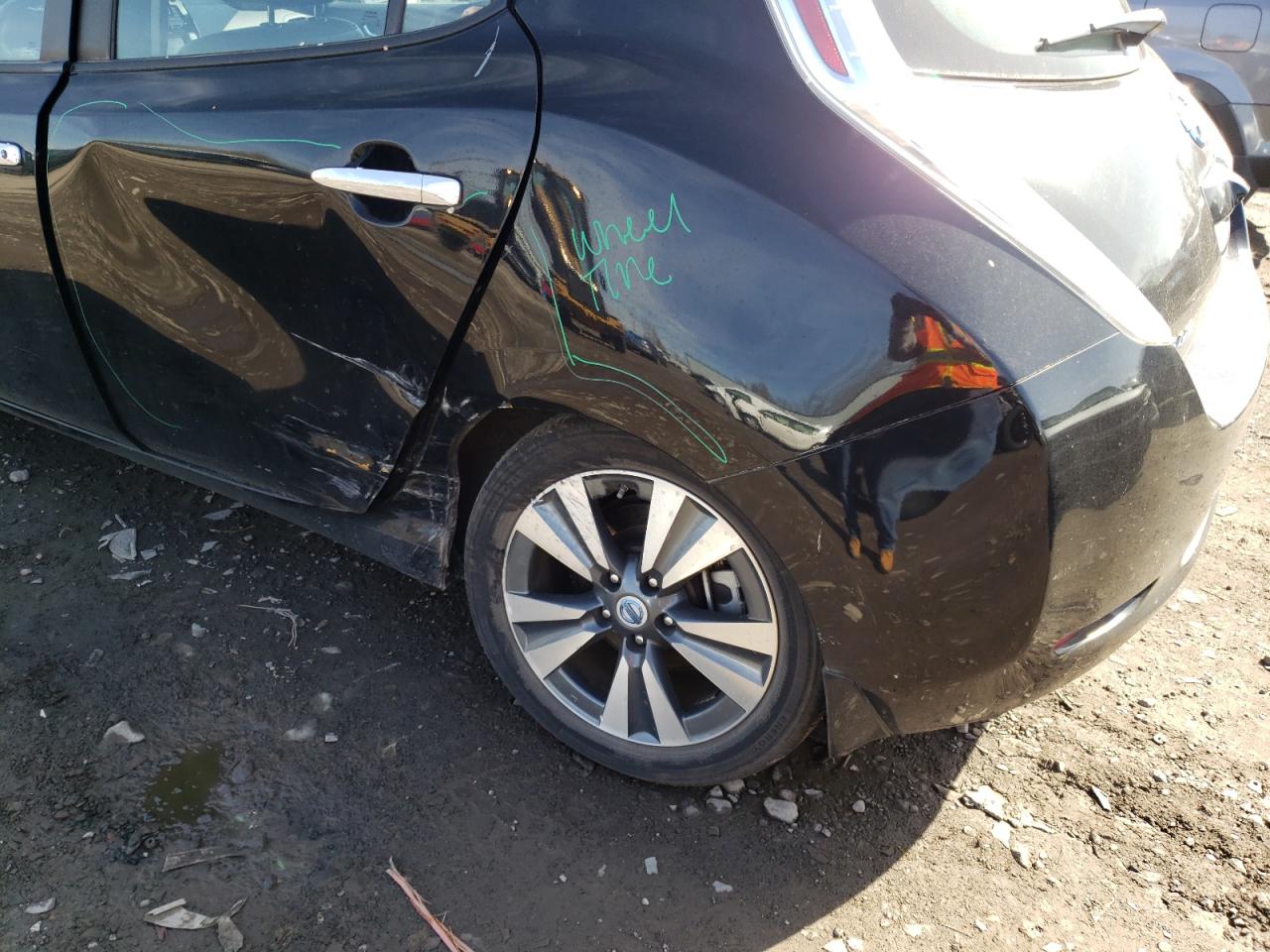 Photo 9 from auction – 2013 NISSAN LEAF S with VIN 1N4AZ0CP1DC414448