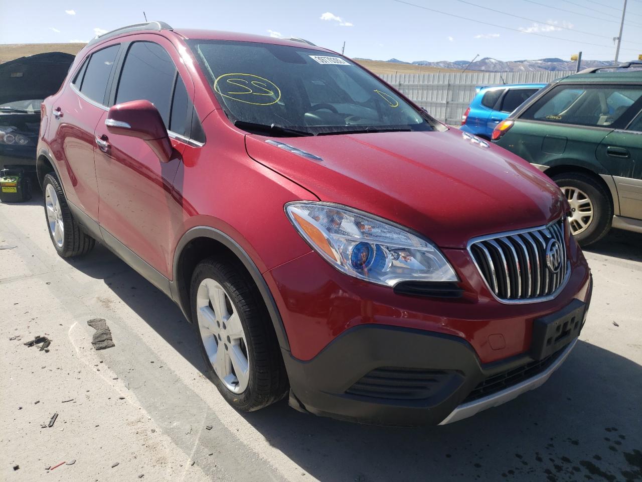 BUICK ENCORE 2016 with VIN KL4CJESB6GB555193 - Photo from auction