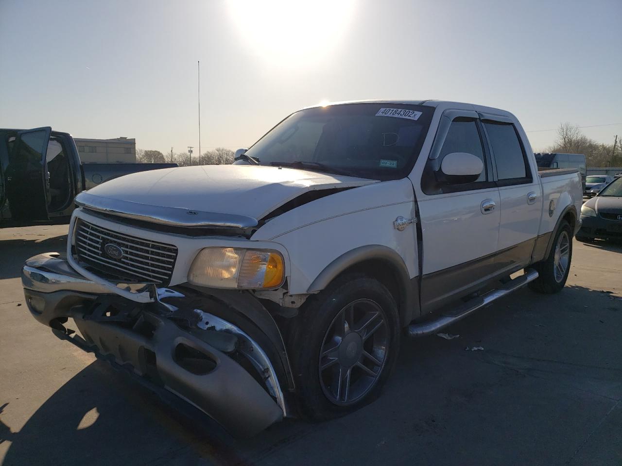 Photo 2 from auction – 2003 FORD F150 SUPER with VIN 1FTRW07L93KC69936