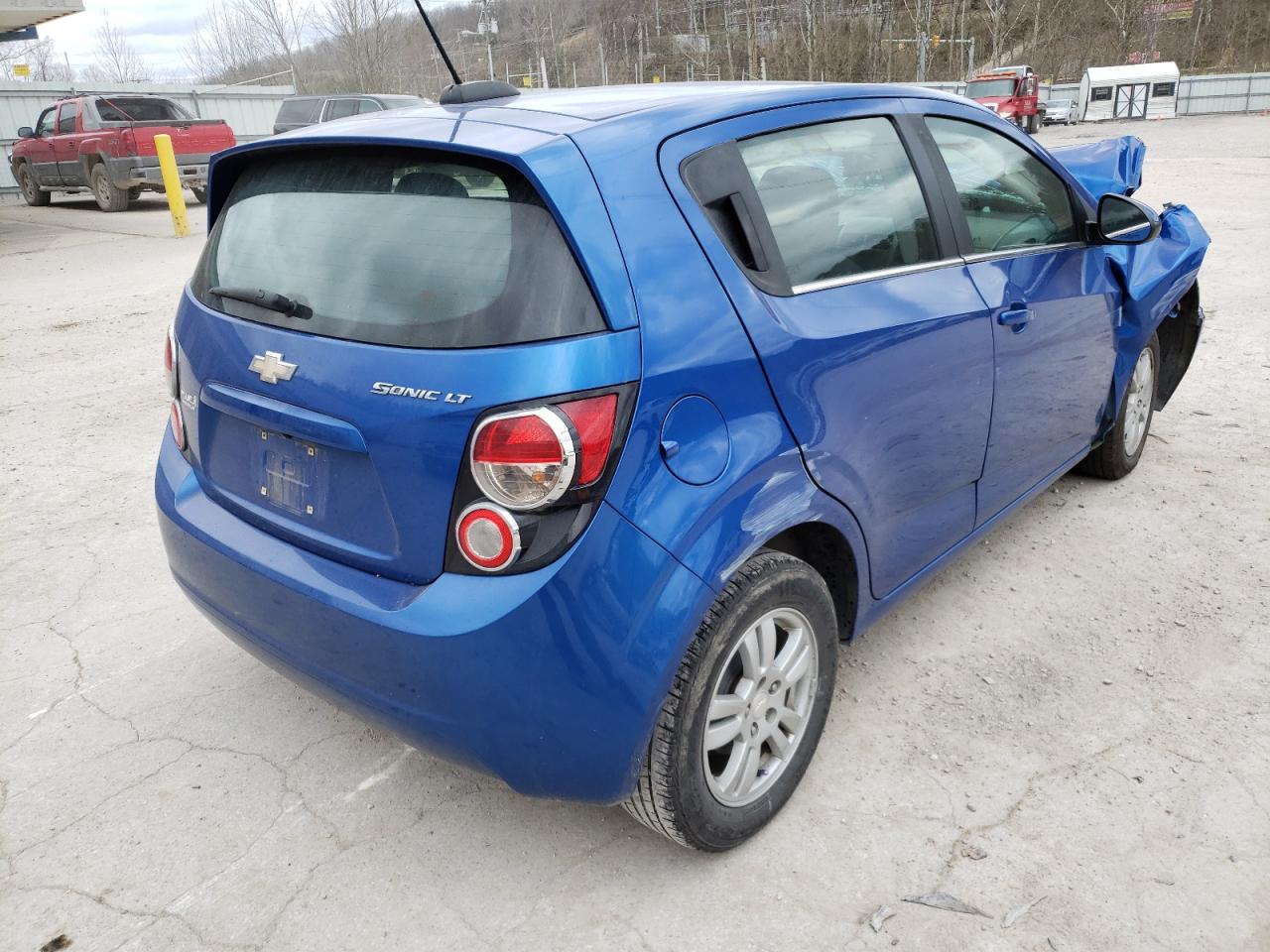 Photo 4 from auction – 2016 CHEVROLET SONIC LT with VIN 1G1JC6SH4G4133311