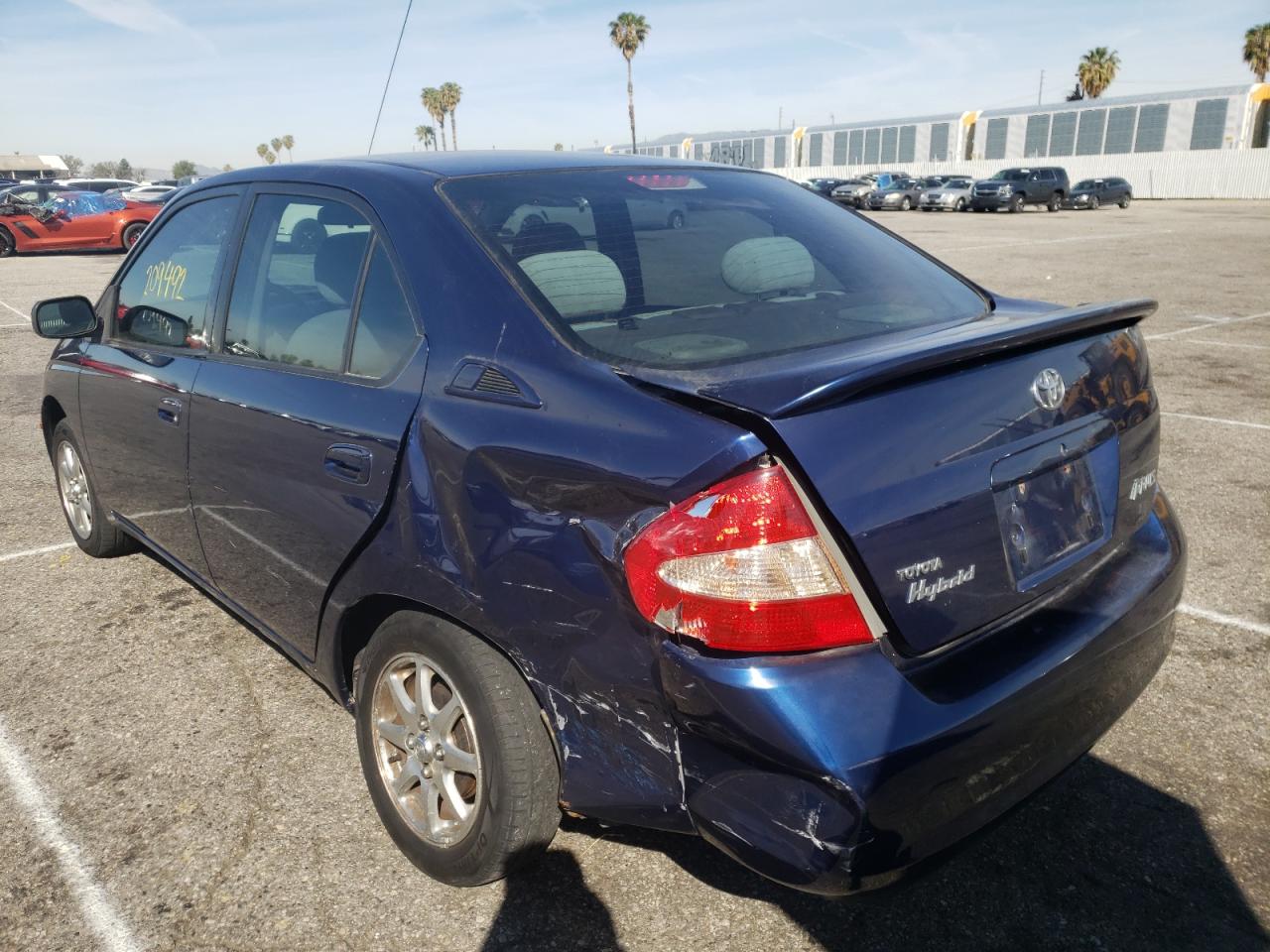Photo 3 from auction – 2003 TOYOTA PRIUS with VIN JT2BK18U830084260
