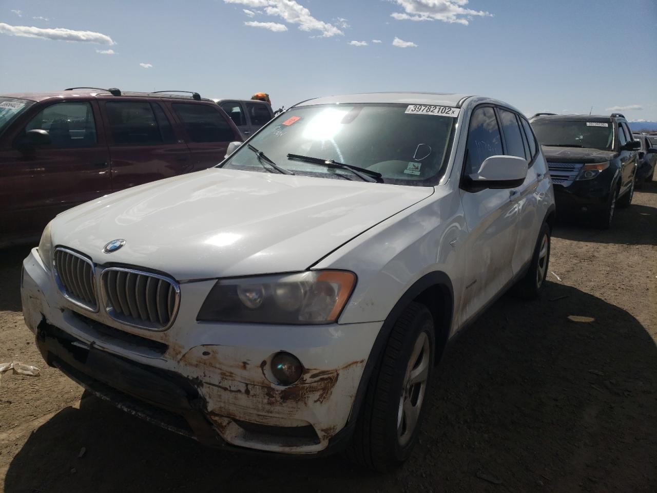 Photo 2 from auction – 2011 BMW X3 XDRIVE2 with VIN 5UXWX5C56BL713382