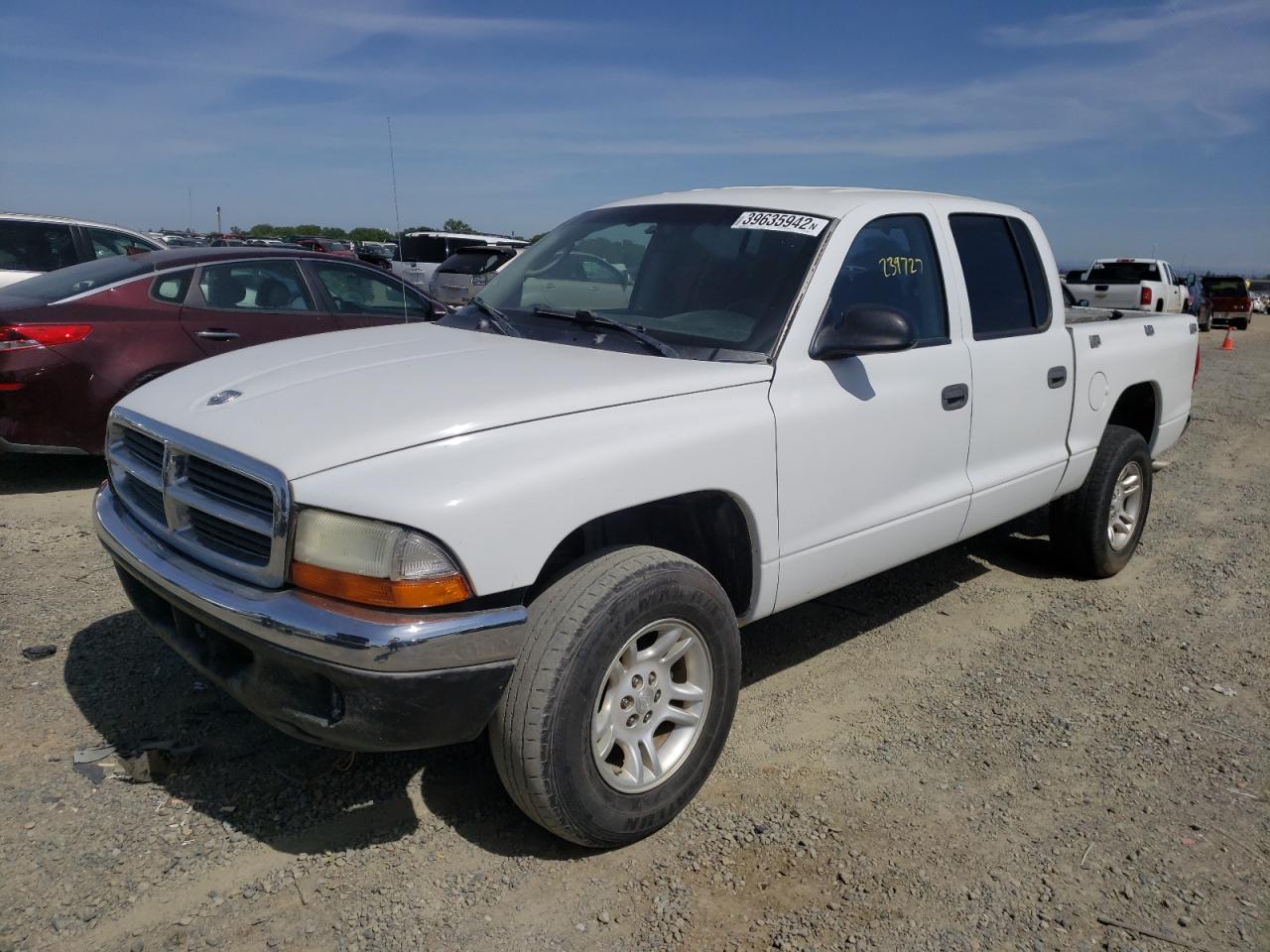Photo 2 from auction – 2004 DODGE DAKOTA QUA with VIN 1D7HG48N44S643604
