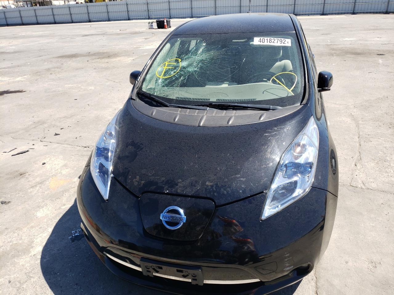 Photo 9 from auction – 2012 NISSAN LEAF SV with VIN JN1AZ0CP2CT020467