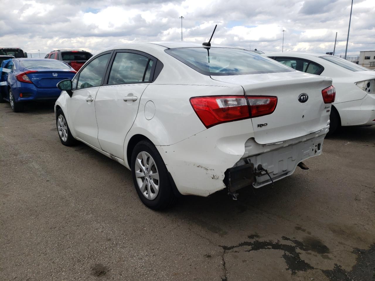 Photo 3 from auction – 2013 KIA RIO LX with VIN KNADM4A36D6218188