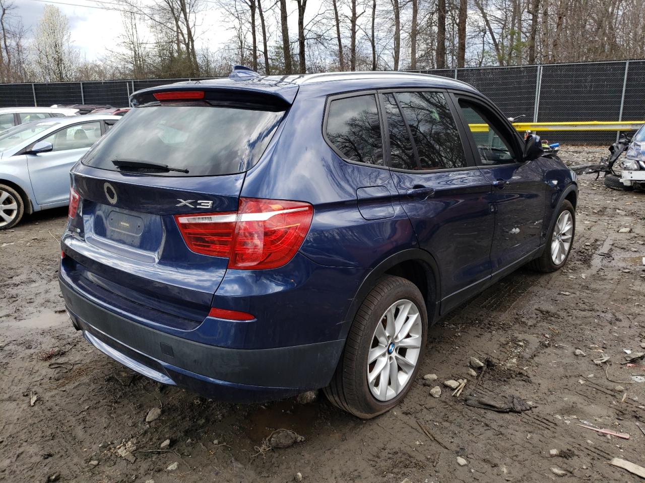 Photo 4 from auction – 2014 BMW X3 XDRIVE2 with VIN 5UXWX9C54E0D27995