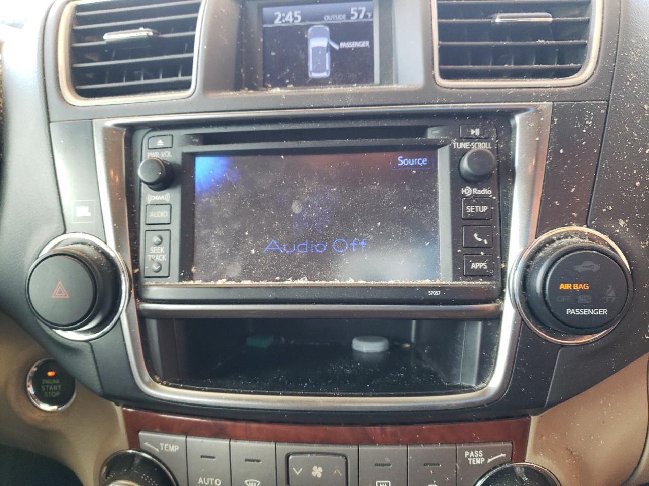 Photo 9 from auction – 2013 TOYOTA HIGHLANDER with VIN 5TDYK3EH0DS098625