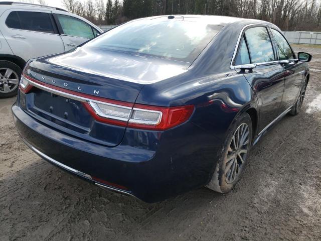 Photo 4 from auction – 2017 LINCOLN CONTINENTA with VIN 1LN6L9TK0H5627746