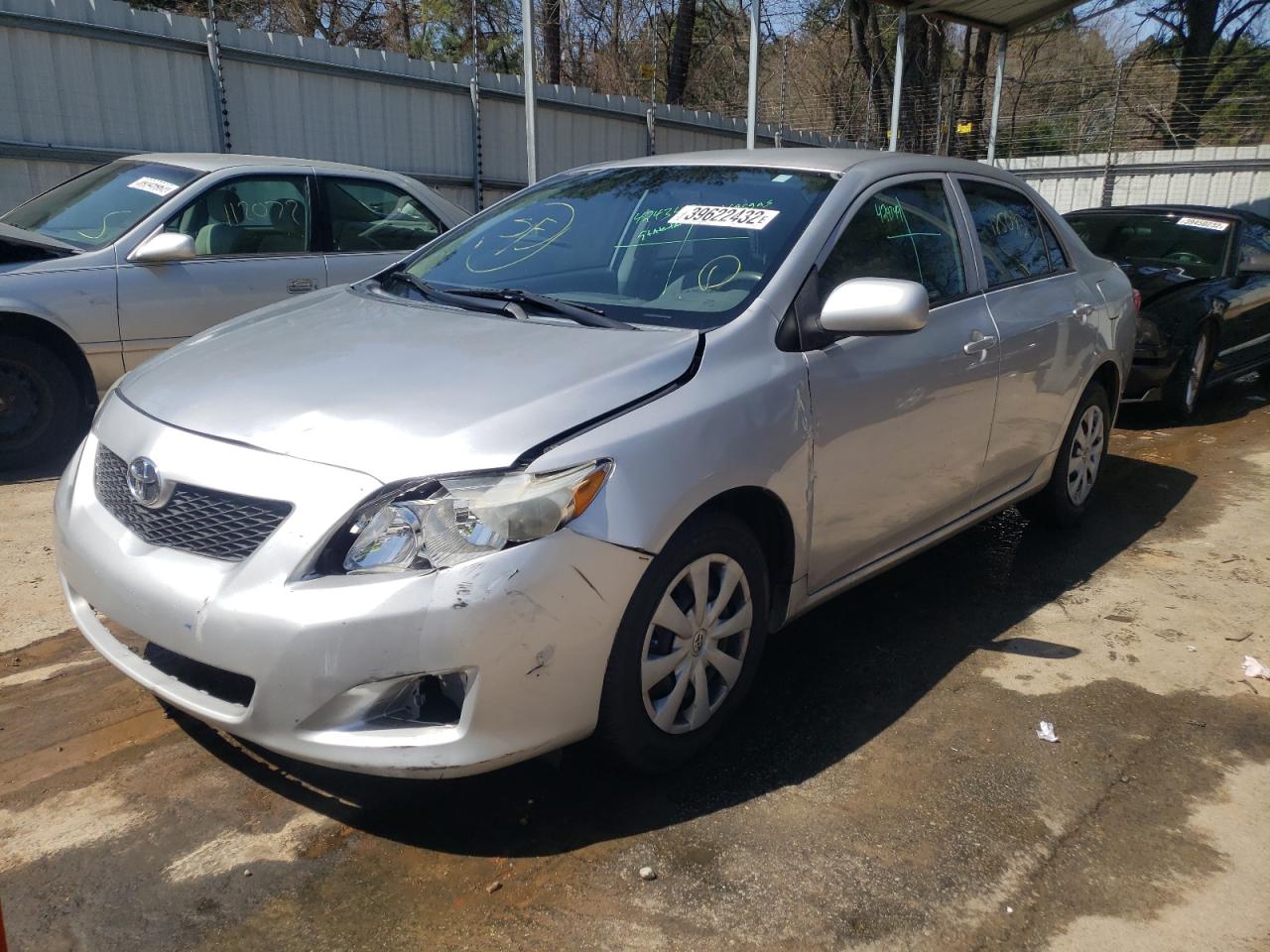 Photo 2 from auction – 2009 TOYOTA COROLLA BA with VIN 1NXBU40E89Z071397