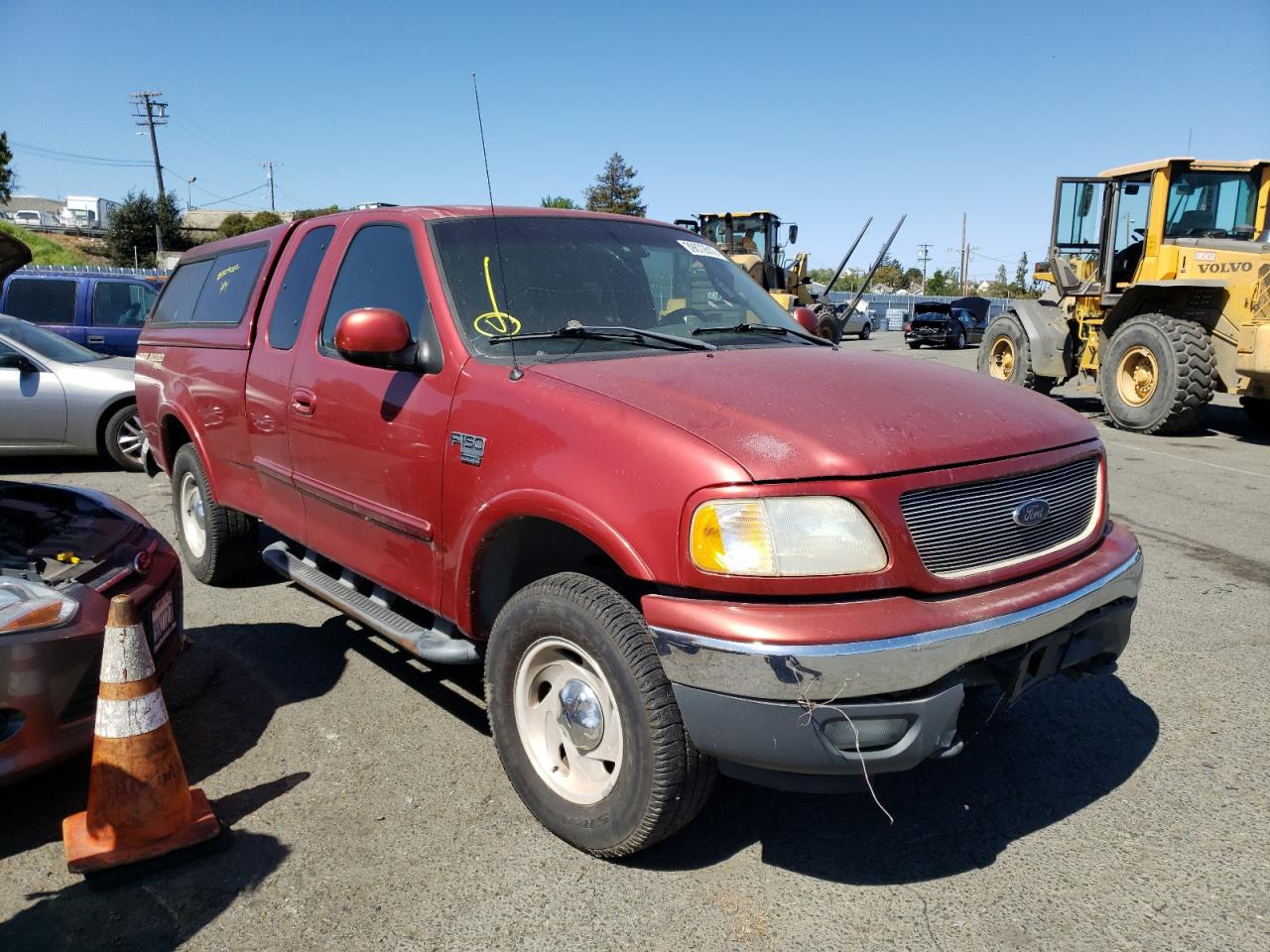 FORD F150 2001 with VIN 1FTRX18L21KF40995 - Photo from auction
