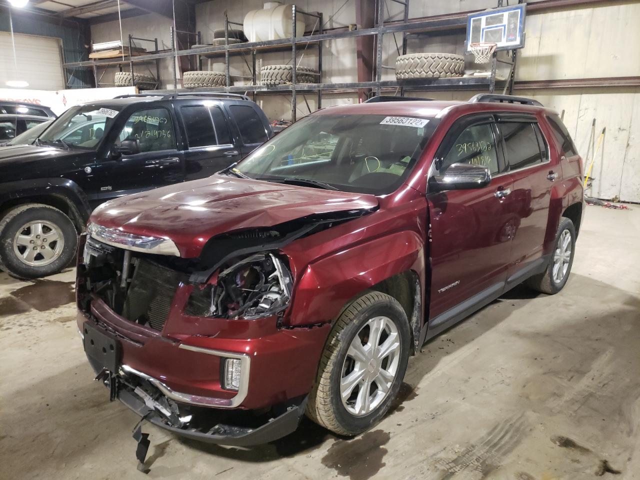 Photo 2 from auction – 2017 GMC TERRAIN SL with VIN 2GKALPEK0H6163625