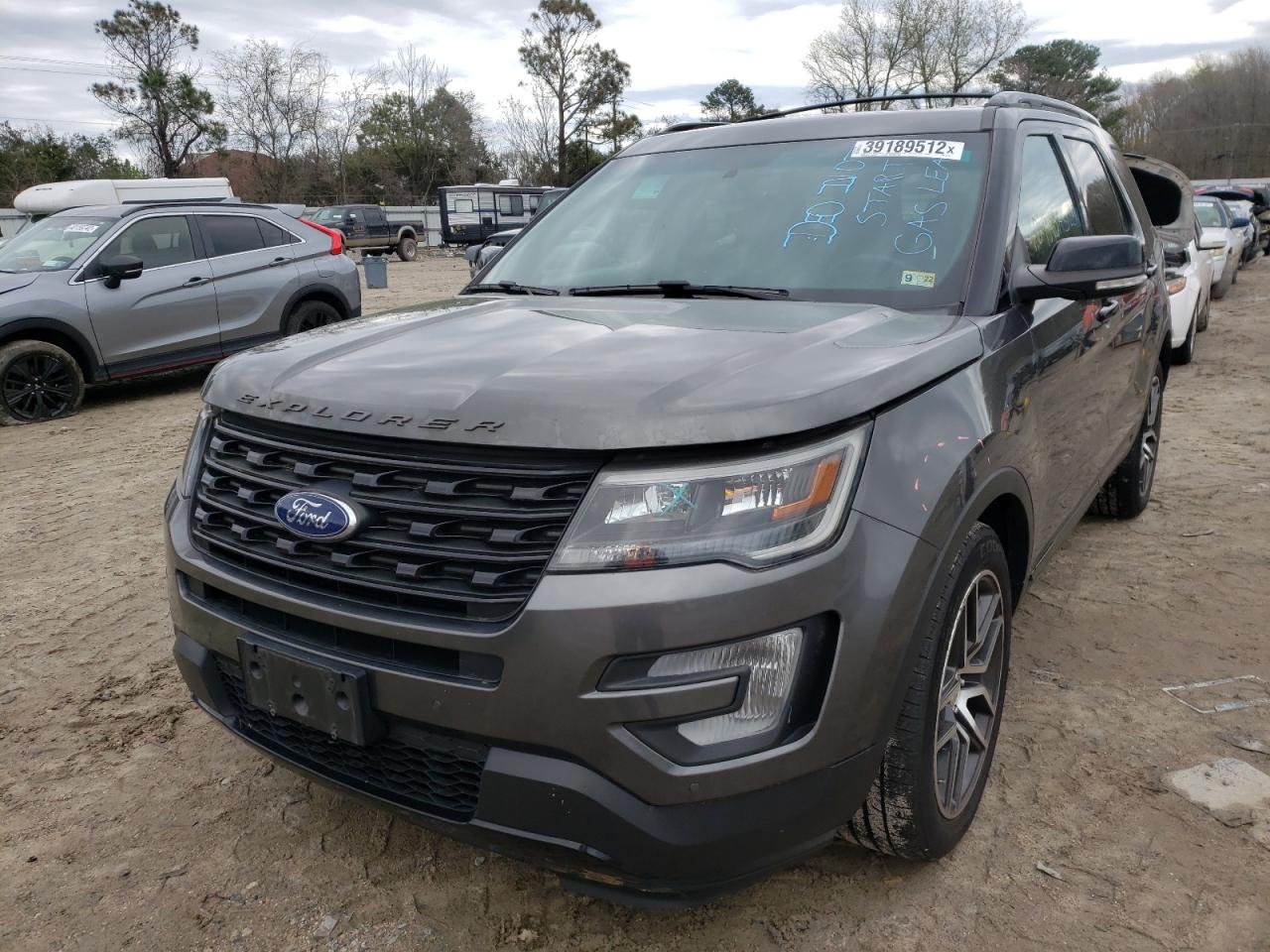 Photo 2 from auction – 2017 FORD EXPLORER S with VIN 1FM5K8GT0HGA07026