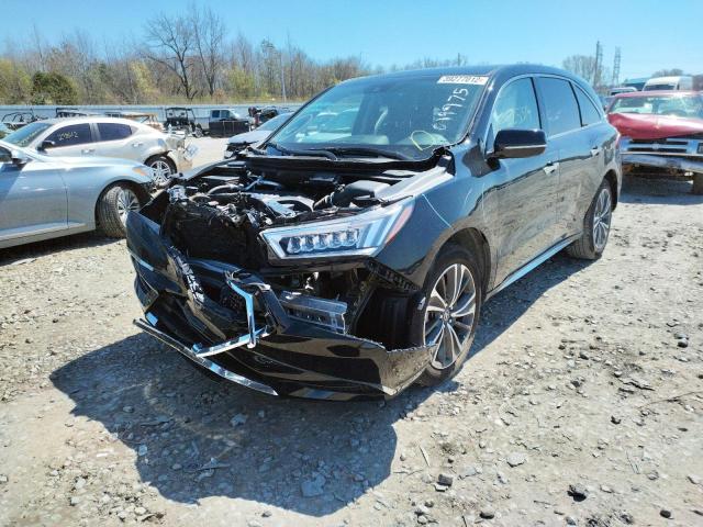 Photo 2 from auction – 2020 ACURA MDX TECHNO with VIN 5J8YD4H52LL019975