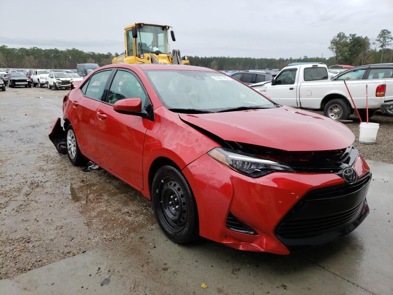 TOYOTA COROLLA L 2018 with VIN 2T1BURHE2JC015527 - Photo from auction