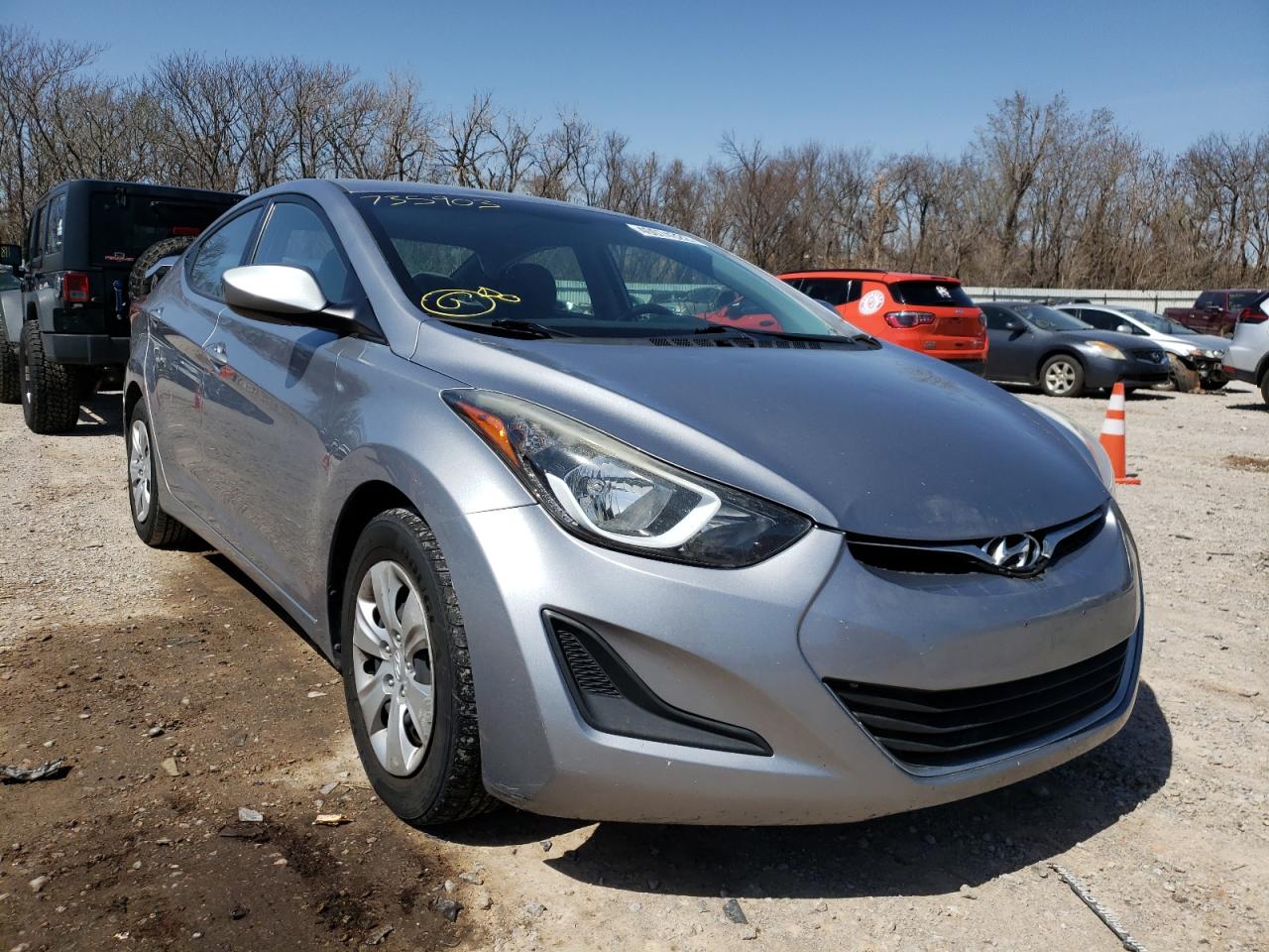 Photo 1 from auction – 2016 HYUNDAI ELANTRA SE with VIN 5NPDH4AEXGH735903