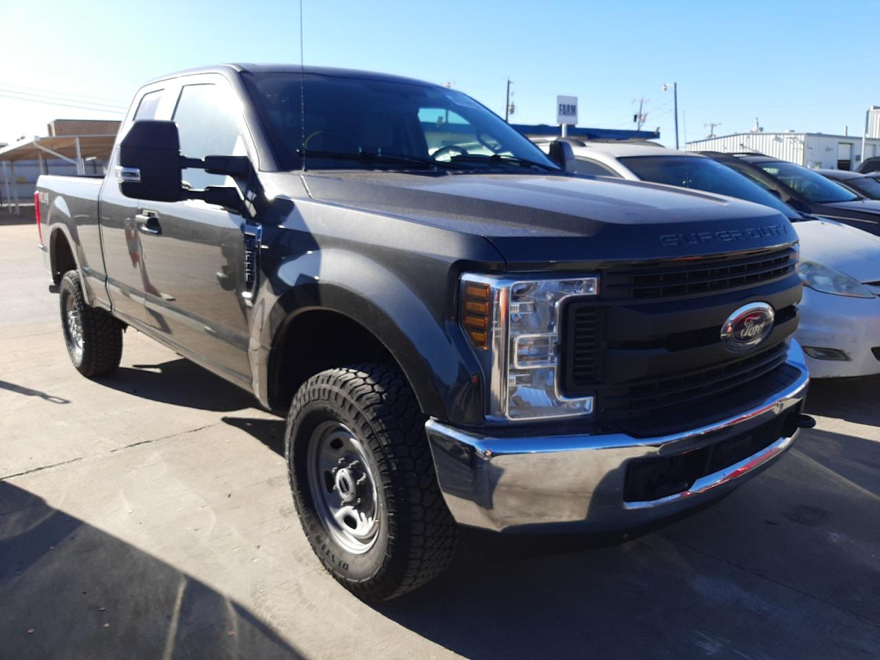 FORD F250 SUPER 2018 with VIN 1FT7X2B66JEC69034 - Photo from auction