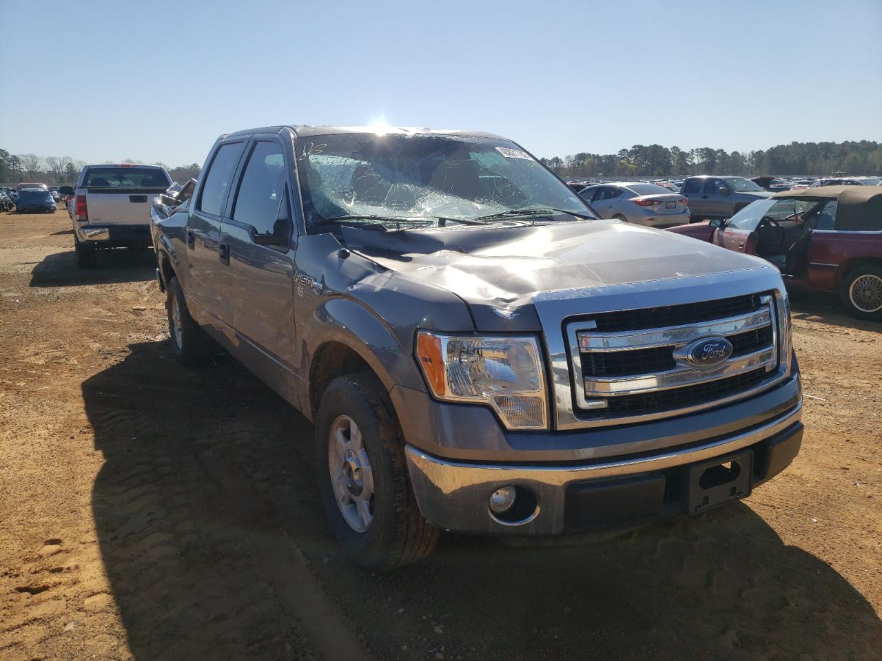 FORD F150 SUPER 2014 with VIN 1FTFW1CF7EKD53491 - Photo from auction
