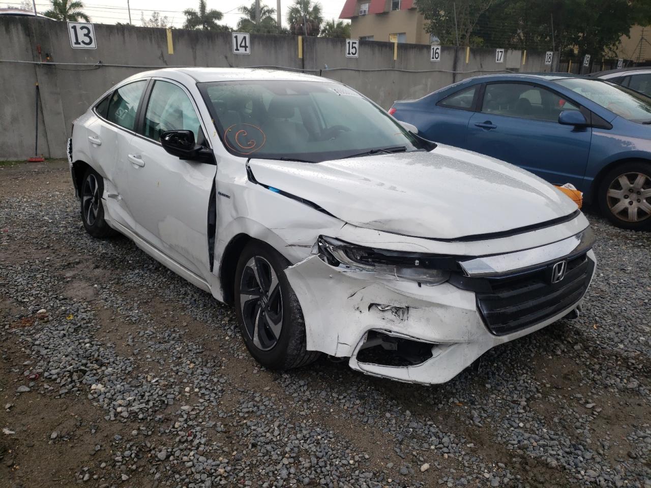 Photo 1 from auction – 2022 HONDA INSIGHT EX with VIN 19XZE4F55NE002358