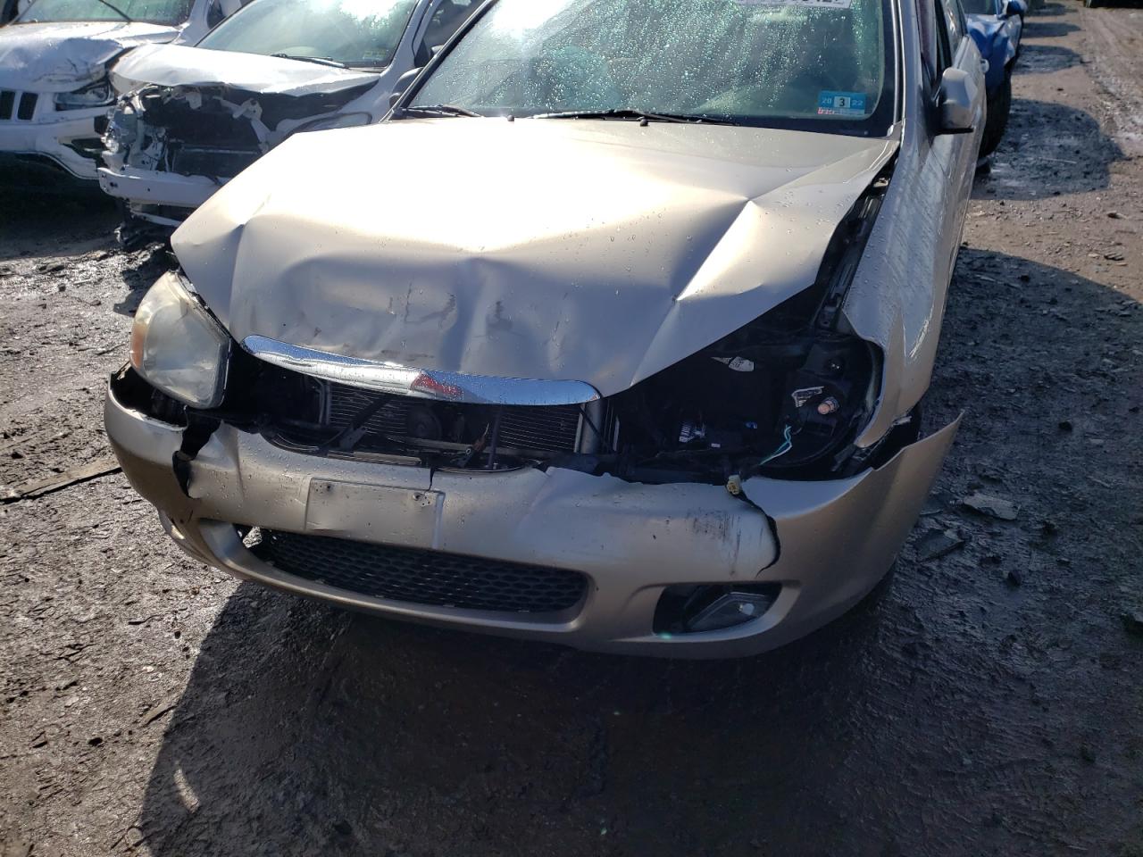 Photo 9 from auction – 2008 KIA SPECTRA EX with VIN KNAFE122685549410