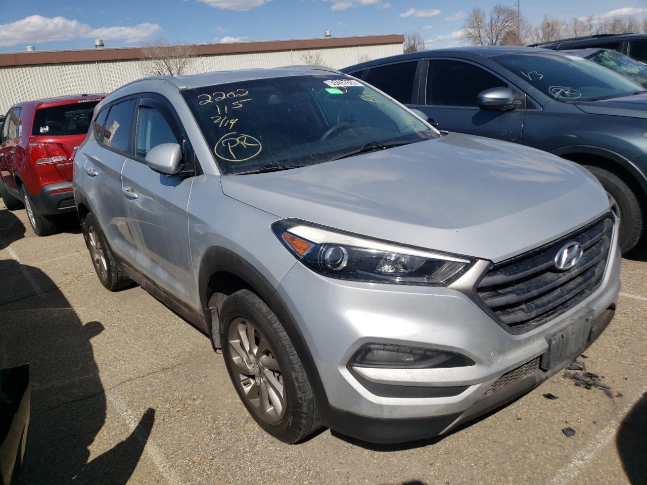 HYUNDAI TUCSON LIM 2016 with VIN KM8J3CA20GU134180 - Photo from auction