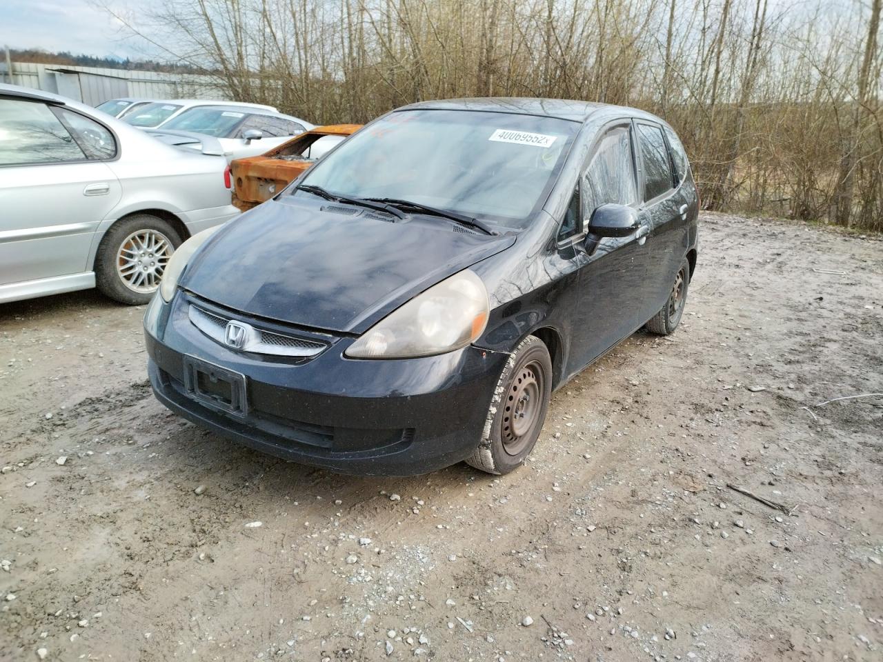 Photo 2 from auction – 2007 HONDA FIT with VIN JHMGD38407S029796